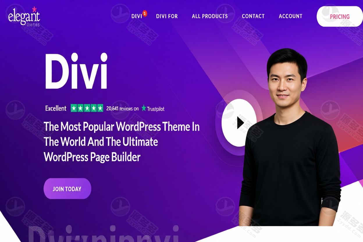 WordPress多功能主题Divi v5.8.1 破解版 – 可视化拖拽编辑器与响应式页面构建平台-预览图