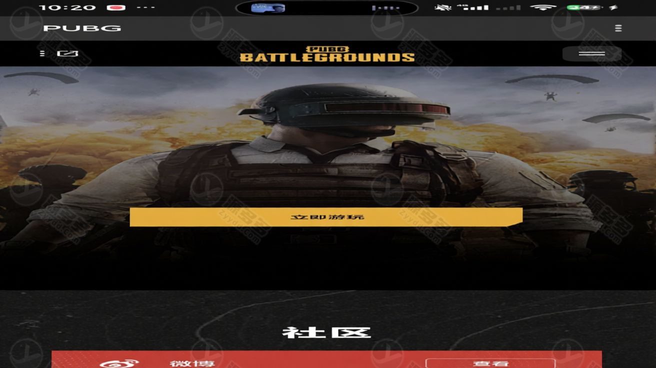 PUBG绝地求生游戏官网静态源码 HTML版-预览图