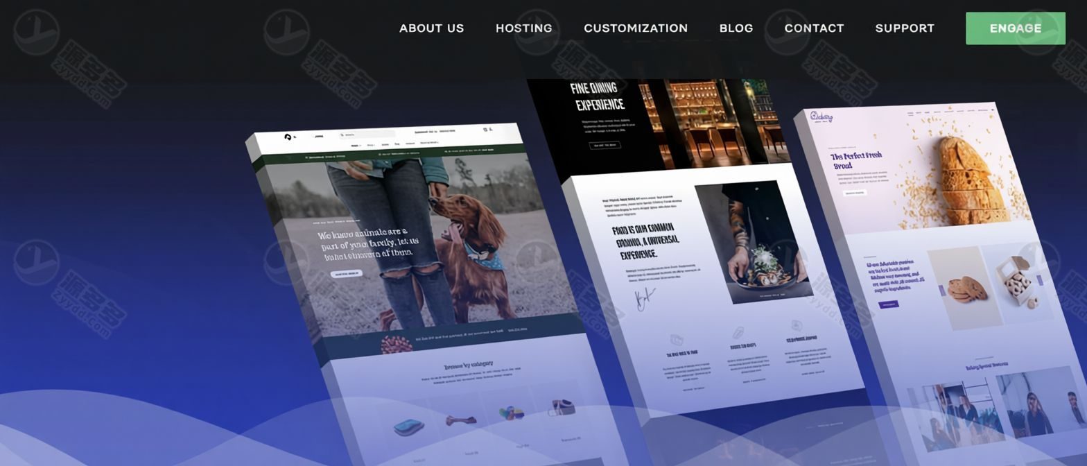 Avada v7.16.0 WordPress主题 建站模板 可视化编辑器-预览图